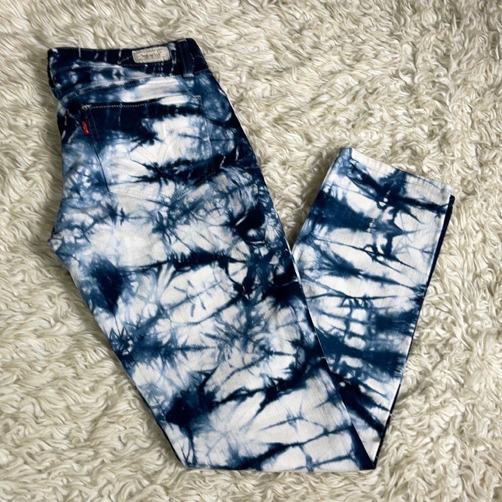 Rare Levi’s Tie Dye Jeans too superlow 524 size 11